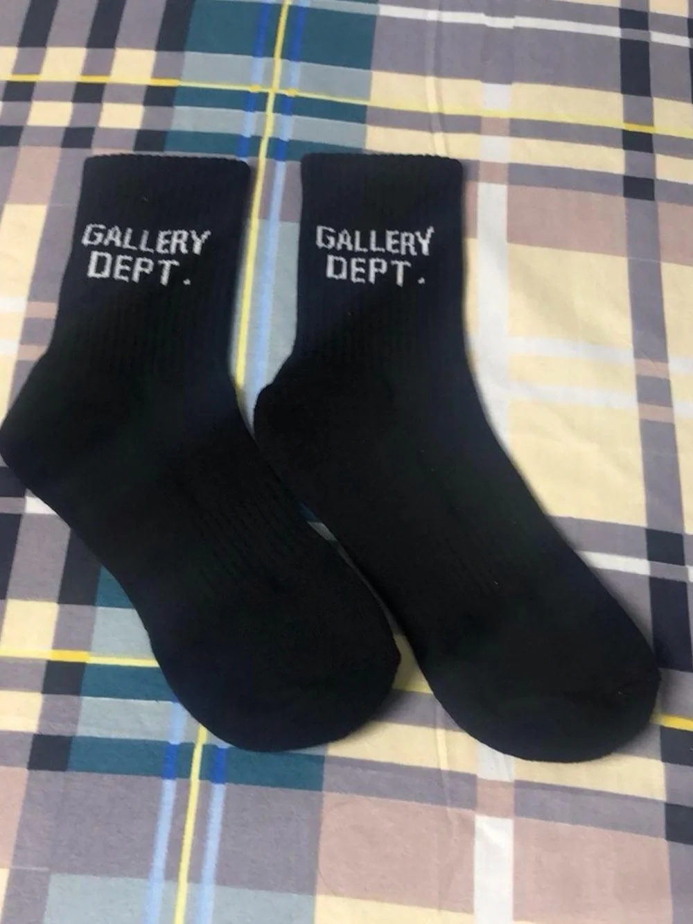 🌹Gallery Dept Men’s Crew Socks – Black